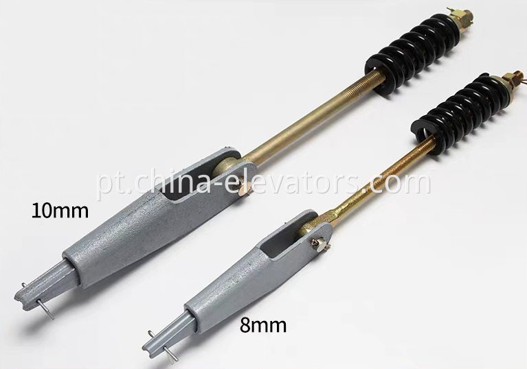 8mm 10mm Rope Fastening / Rope Attachment / Rope Wedge Socket for Elevators